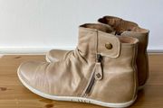 Perlatto flat ankle boots size 7