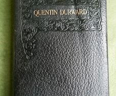 Antique Book: Quentin Durward by Walter Scott 1907
