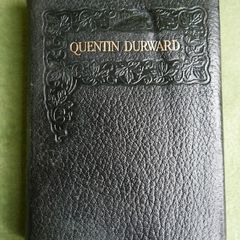 Antique Book: Quentin Durward by Walter Scott 1907