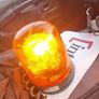 Car Strobe Flashing Light Emergency Car Rotating Traffice Indication Car Flash Beacon Light LED Orange Amber Yellow Flash Car Warning Light Image 3