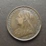 1896 Great Britain. Victoria. One Penny Image 2