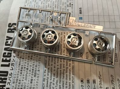 LTD EDT Subaru Legacy Turbo 1/24 Hasegawa Model Kit