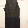 Mango Mini Black and Navy Dress (XS) Image 2