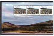 2011 Ireland National Parks of Ireland Commemorative Stamp Booklet Pane featuring The Burren National Park Mint Never Hinged (MNH). Hibernian HP207