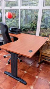 Large L-shaped Desk for Home Office