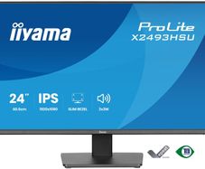 Iiyama Prolite Pc Monitor X2493hsu-b1 FREE 8K DisplayPort Chromeline cable