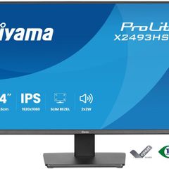 Iiyama Prolite Pc Monitor X2493hsu-b1 FREE 8K DisplayPort Chromeline cable