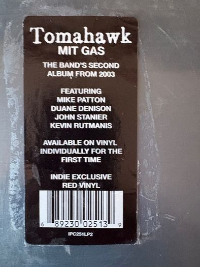 Tomahawk - Mit Gas (Limited Edition)