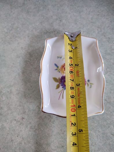 Rare find FINE BONE CHINA Ashleydale ENGLAND vintage small dish bone china, trinket dish, English bone china.