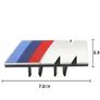 Bmw Chrome M Logo X1 X2 X3 X4 X5 X6 F48 G01 E84 E83 F39 F10 F30 G11 G07 G86 G80 G60 E60 E46 3d Car Front Grille Badge Emblem Image 3
