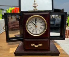 Jewellery Singing Musical mirror  box with Clock