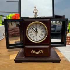 Jewellery Singing Musical mirror  box with Clock