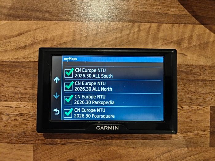 Garmin sat nav - Eircodes - Europe map 2026