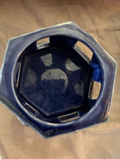 Vintage Handmade Ceramic Candle Holder