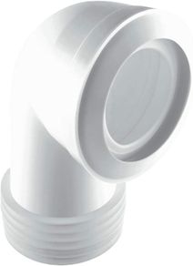 McAlpine MAC-8 90 Degree Bend Toilet Waste Pipe