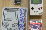 Nintendo Gameboy Classic DMG-001 Boxed and Flash Card 4GB