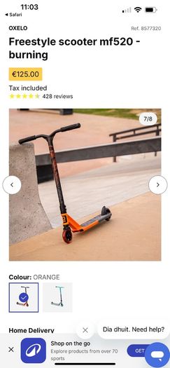 Decathlon OXELO Freestyle scooter