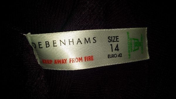 Debenhams plum turtle neck jumper Perfect condition size UK14 EU42 Postage included