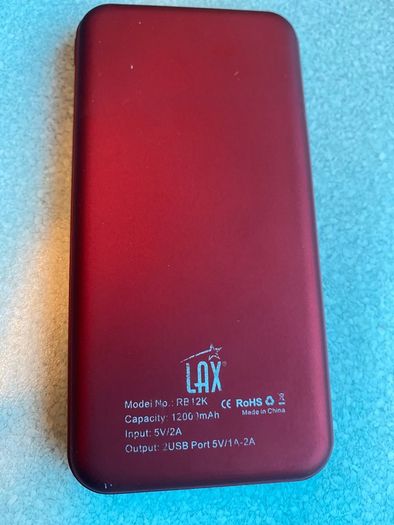 Portable 12000mAh Fast Charging Power Bank dual USB port