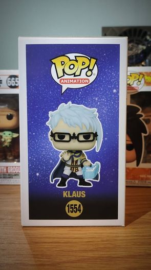Funko Pop 1554 Black Clover Klaus Anime Manga Figure Asta Yuno Noelle