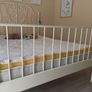 IKEA Leirvik iron double bed frame (white) Image 2