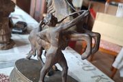 Antique Sculpture 19th century French Marley Horse Figurine, Postage Available or Collection