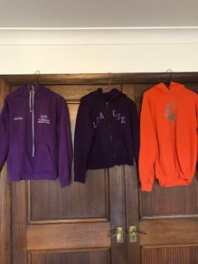 Three Pre-loved hoodies