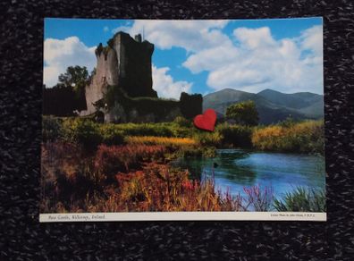 Ireland Postcard : Ross Castle , Killarney - A John Hinde Giant Postcard