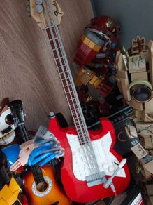 Lego guitar and amp