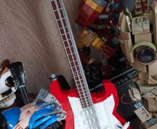 Lego guitar and amp