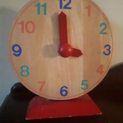 Wooden Play Clock