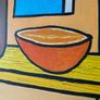 Joby Hickey Bottle Orange Table Window Painting Oil on Canvas Irish Artist Art Image 3