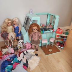 Generation dolls and accessories including ice cream truck