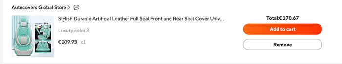 Stylish Durable Artificial Leather Full Seat Front and Rear Seat Cover Universal Car Seat Cover for 90% Sedan SUV