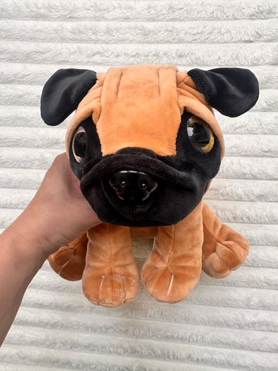 Squashy Paws French Bulldog Plush Whitehouse Leisure approx. 23 cm. Used Please see photos