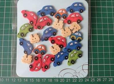 Craft Embellishments - Cars & Trains