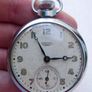 Vintage White Smiths Empire CASED CYLINDER POCKET WATCH (in working order) Image 2