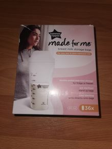 Tommee Tippee Made for Me breast milk storage bags (36 pack)
