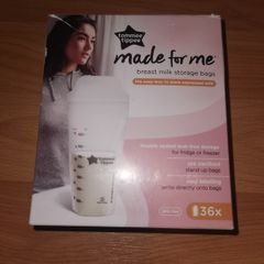 Tommee Tippee Made for Me breast milk storage bags (36 pack)
