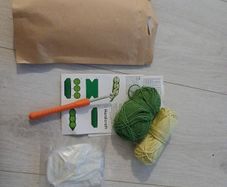 Childrens toy keyring Crochet set