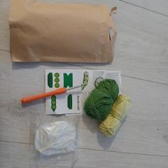 Childrens toy keyring Crochet set