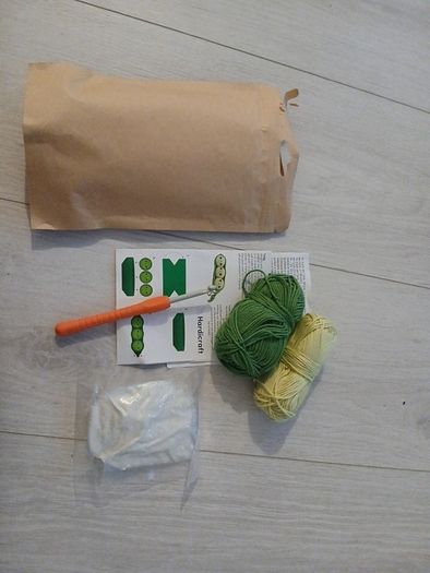 Childrens toy keyring Crochet set