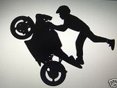 bike stunt decal