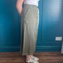 Hugo Boss khaki green skirt. Size 6 Image 10