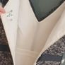 REISS ivory and black lace dress Sz 12 Image 10