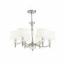 6-Light Shaded Chandelier Image 2