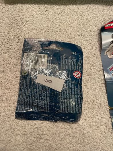 Lego Dean Thomas mini-figure from Harry Potter series 1