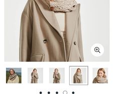 100% wool snood scarf