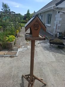 Large standing birdhouse