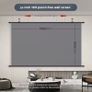 Anti-light Thick HD Projector Screen 16:9 No-hole Wall-mounted Home Projection Screen 60/72/84/92/100/110/120/133inch Image 9